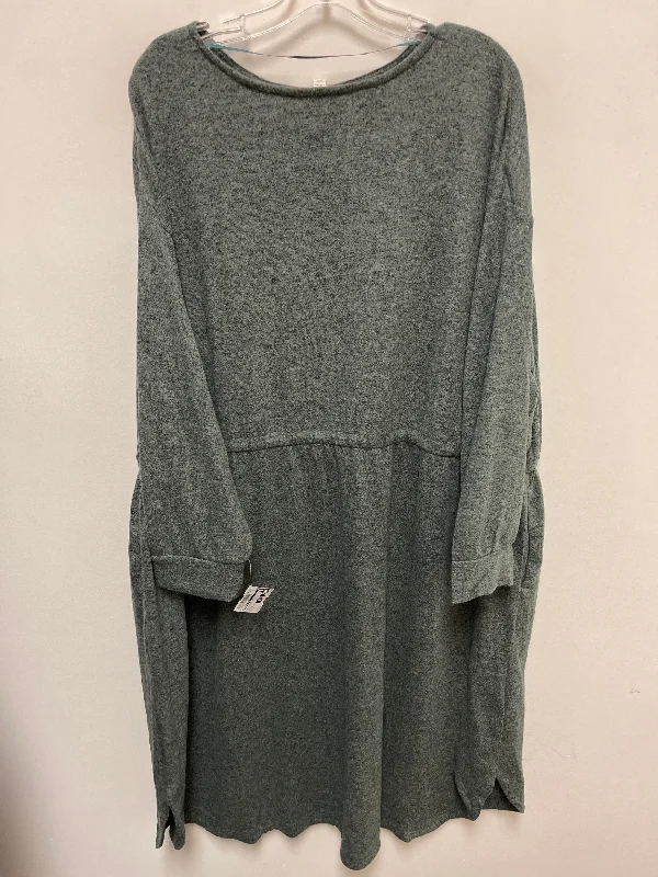 Dress Casual Maxi By Terra & Sky In Green, Size: 0