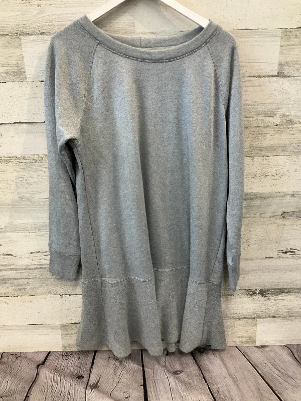 Dress Casual Midi By Cabi In Grey, Size: L