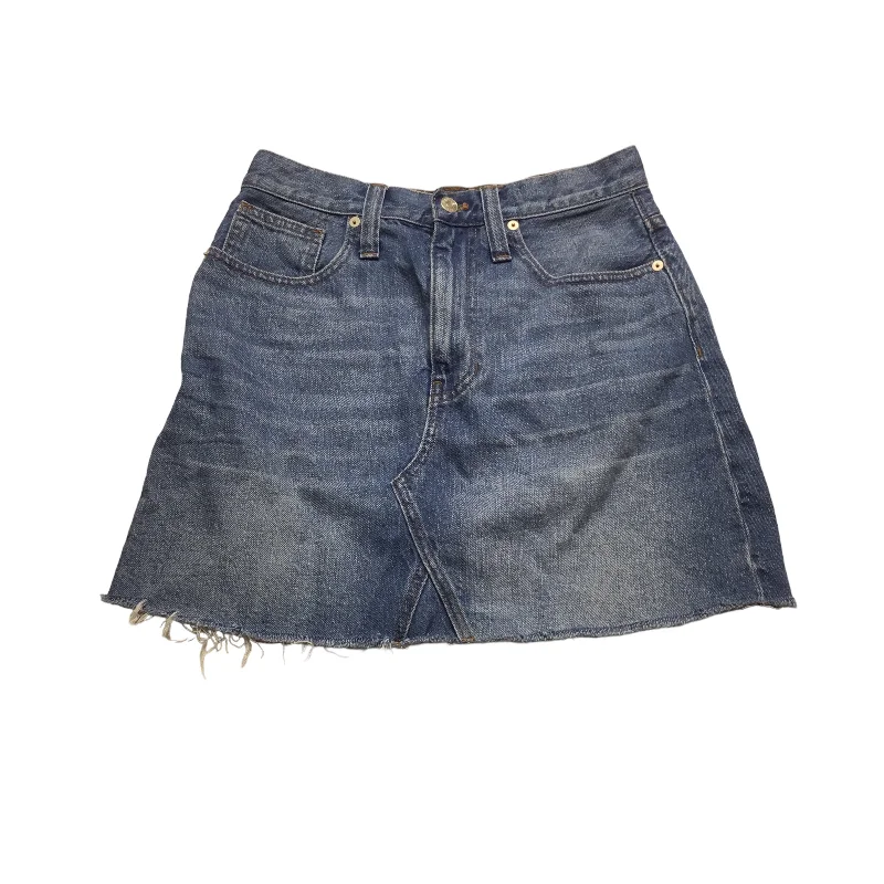 Blue Denim Skirt Mini & Short Madewell, Size 2