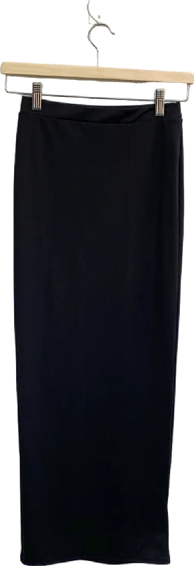 Fashion Nova Black Maxi Skirt XS