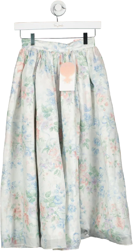 Selkie White The Mrs Darcy Aurora Skirt UK XXS