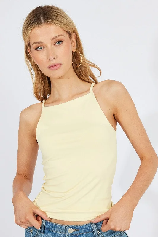 Yellow Supersoft Tank Top