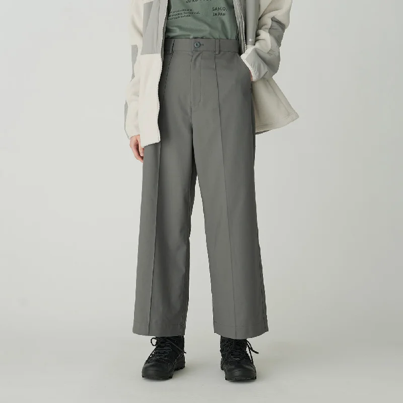 Snow Peak | Hybrid Wool Wide Pants | Grey