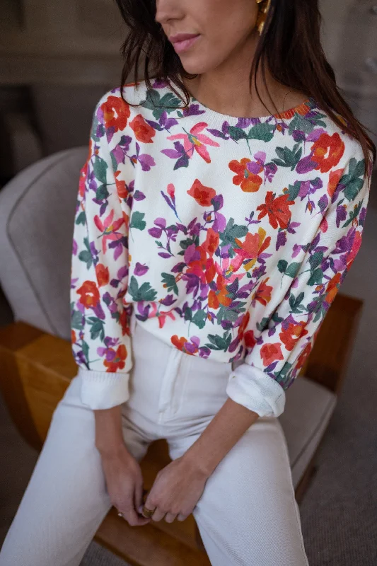 Floral Weston Sweater