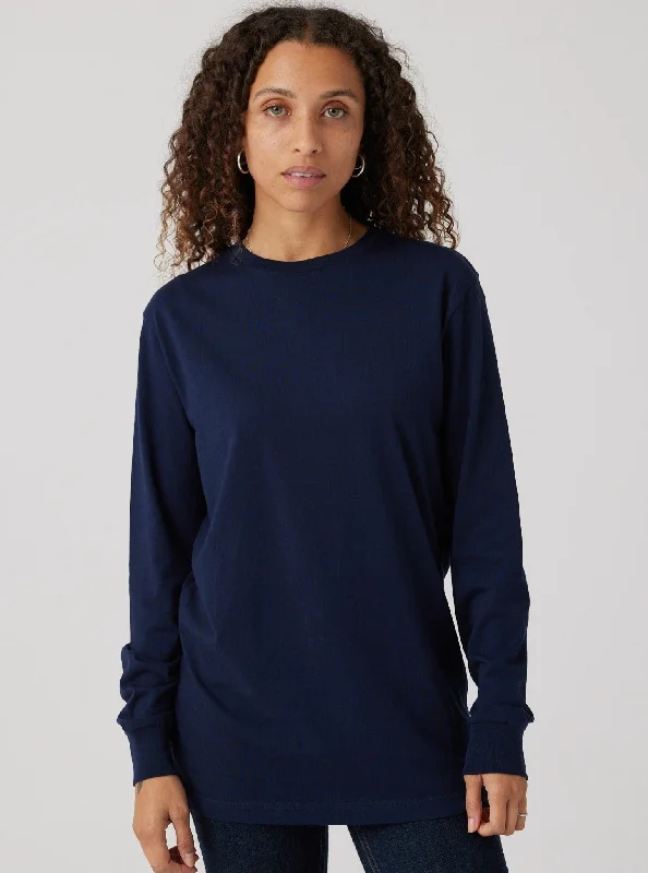 Unisex Long Sleeve - Navy