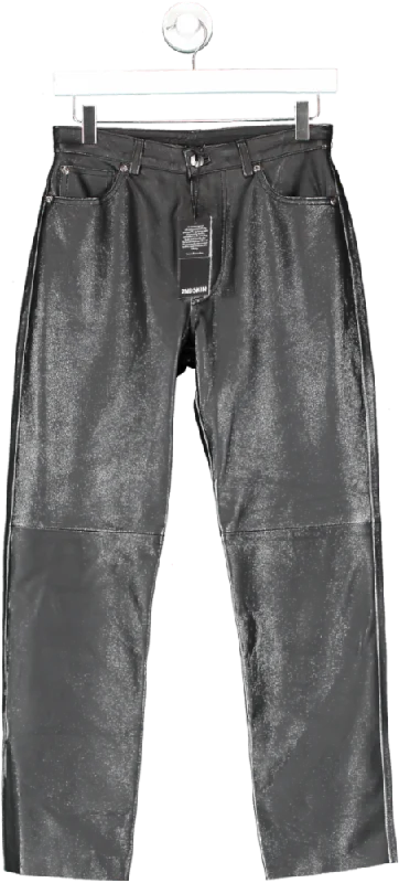 2ndskin Black Tate Pants UK 8