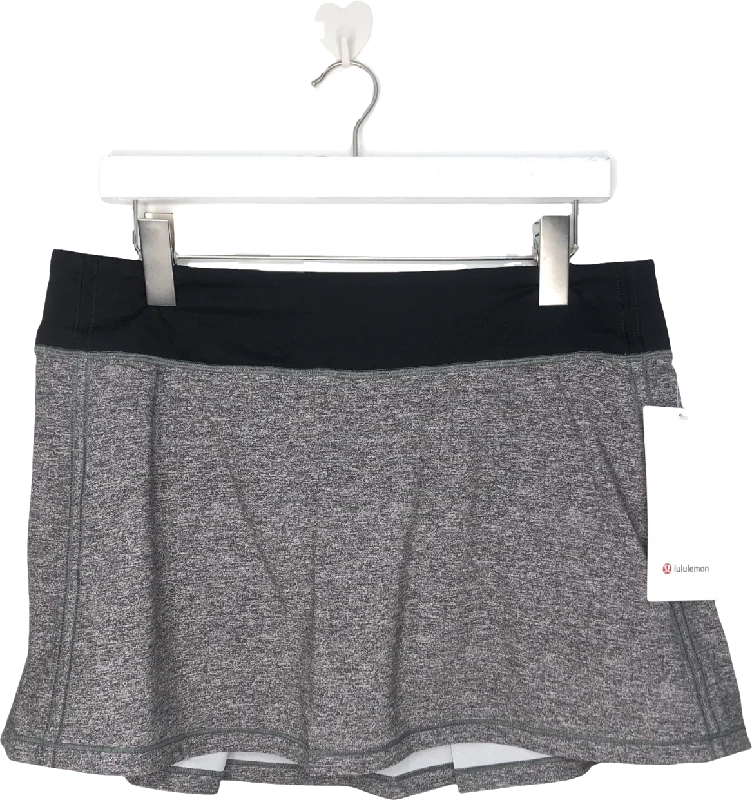 Lululemon Grey Pace Rival Skort UK 14