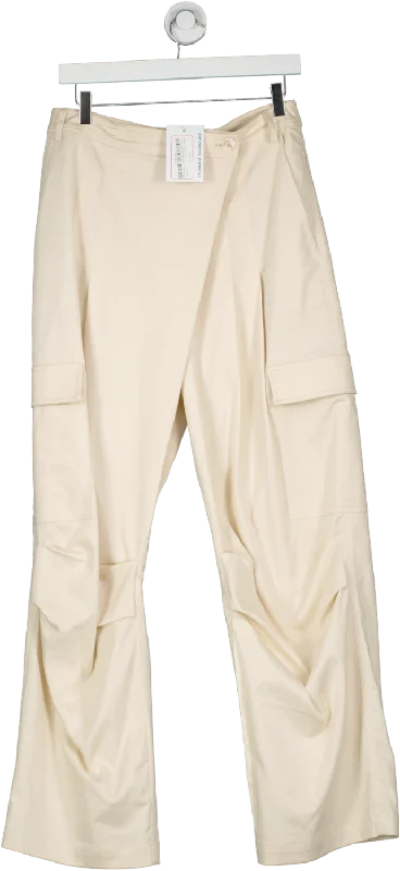 Munthe Cream Galorum Pants UK 8