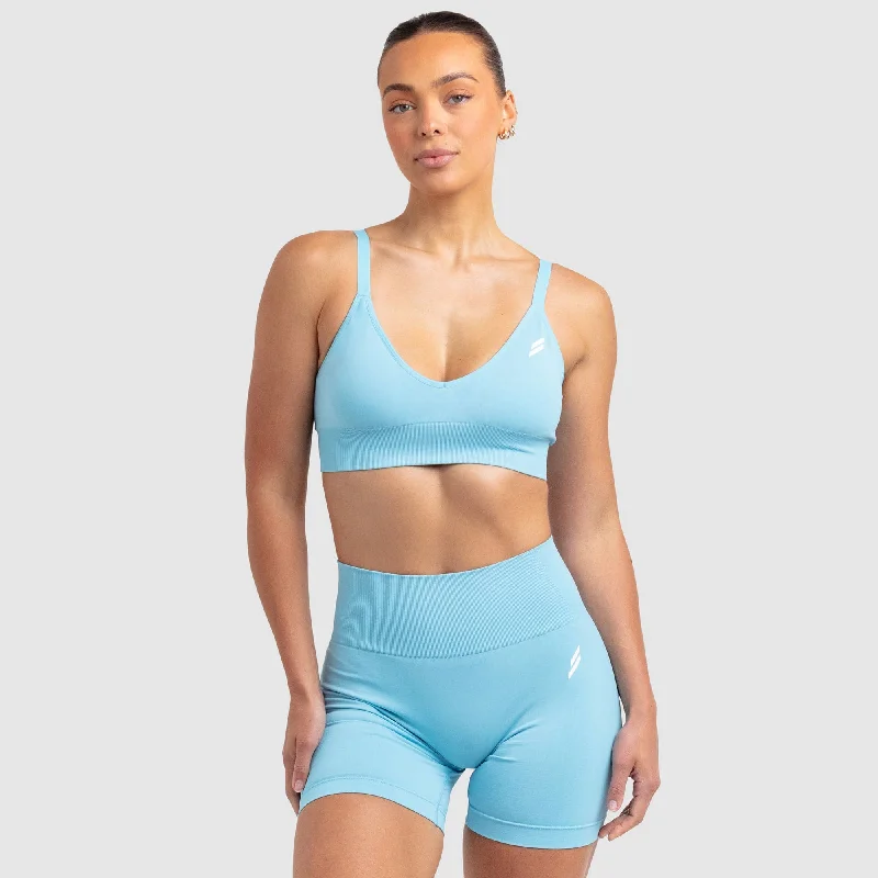 Scrunch 2 Seamless Crop - Baby Blue