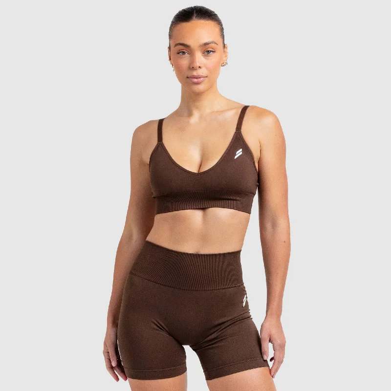 Scrunch 2 Seamless Crop - Espresso