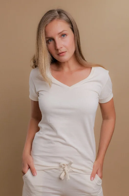 Women's Athletic V-Neck Shirt